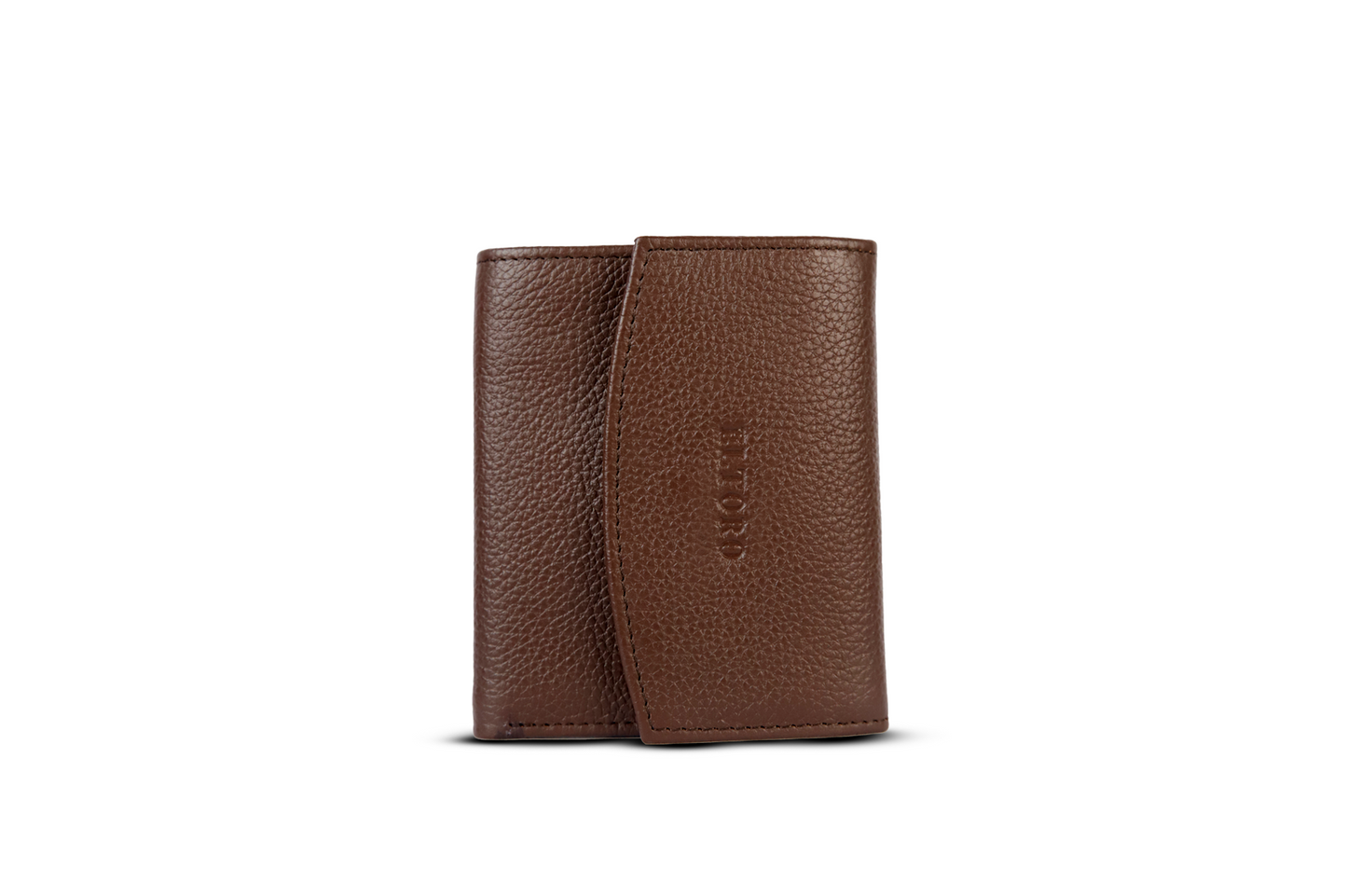 Celeste-Ladies Leather Wallet Brown
