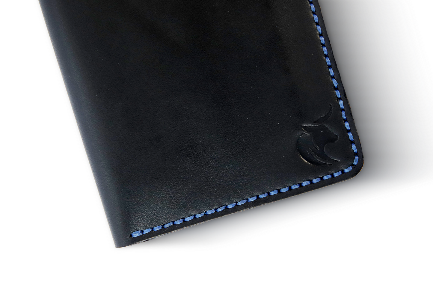 The Obsidian-One Tone Leather Long Wallet