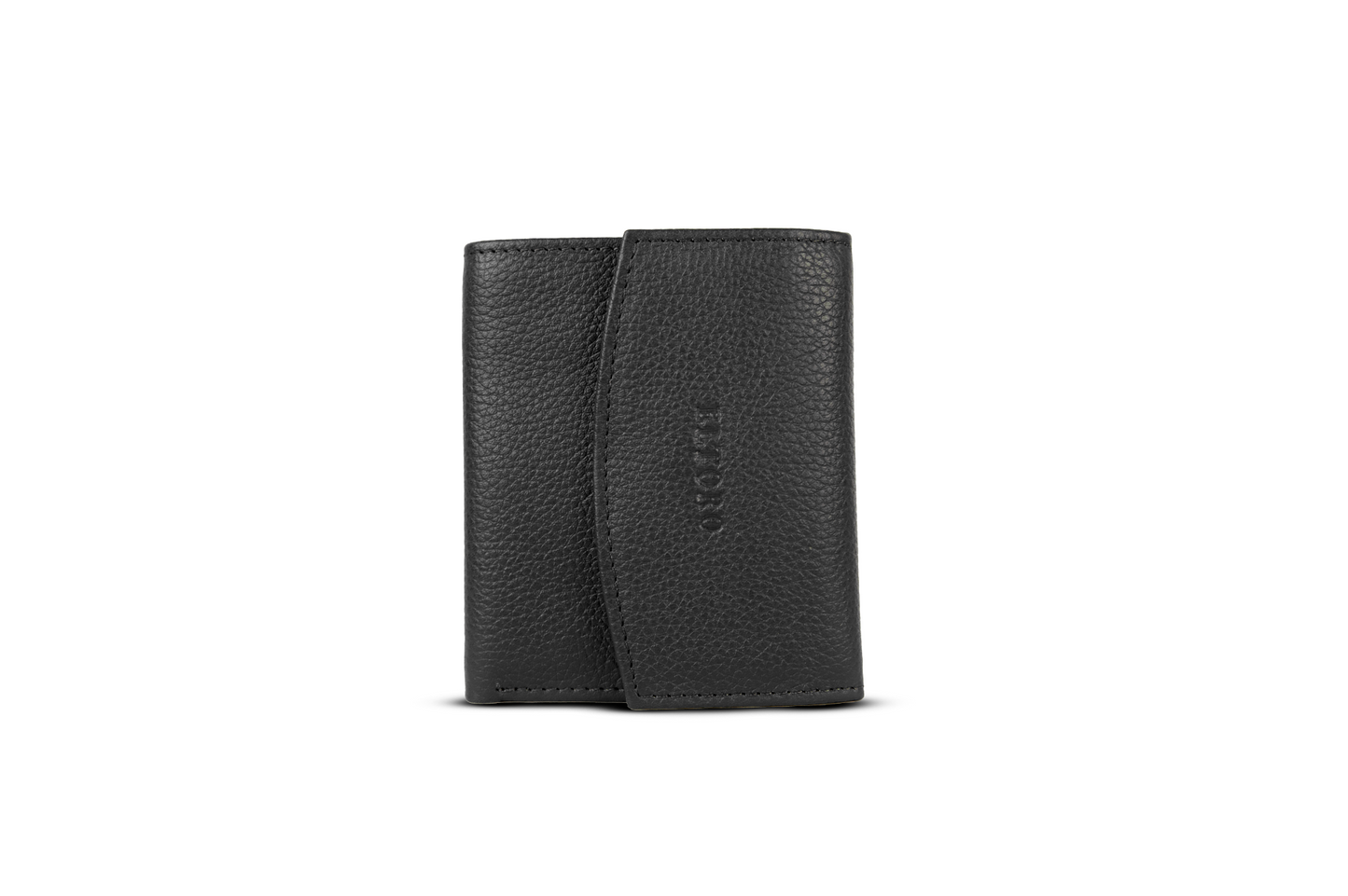Isra-Ladies Leather Wallet Black