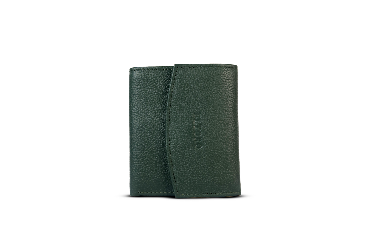 Lyra-Ladies Leather Wallet Green