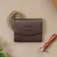Celeste-Ladies Leather Wallet Brown