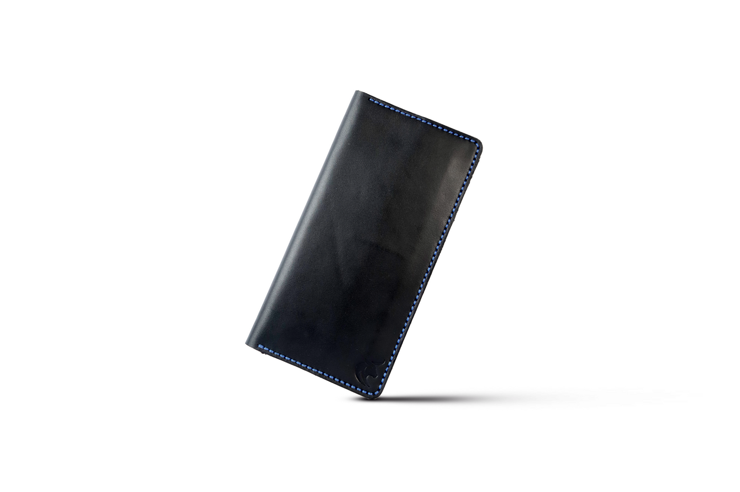The Obsidian-One Tone Leather Long Wallet