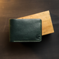 The Odessey-Handcrafted Green Bifold Wallet