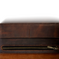 The Timber-Full‑Grain Pull‑Up Leather Long Wallet – Handcrafted