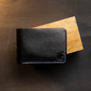 The Phantom-Handcrafted Black Bifold Wallet