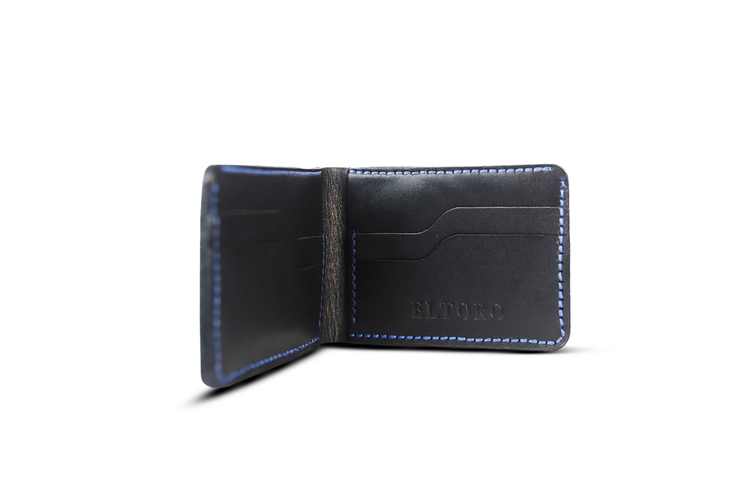 The Phantom-Handcrafted Black Bifold Wallet