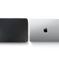 The Atlas-Leather Zipper Laptop Sleeve Black