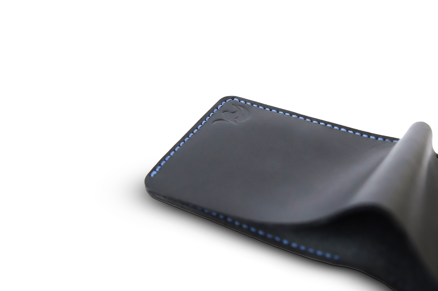 The Phantom-Handcrafted Black Bifold Wallet